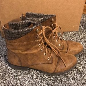 Brown Ankle Boots